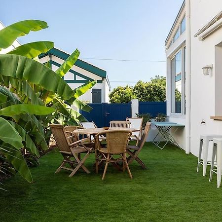 Beautiful Beach House In Front Of The Ocean Biarritz Buitenkant foto