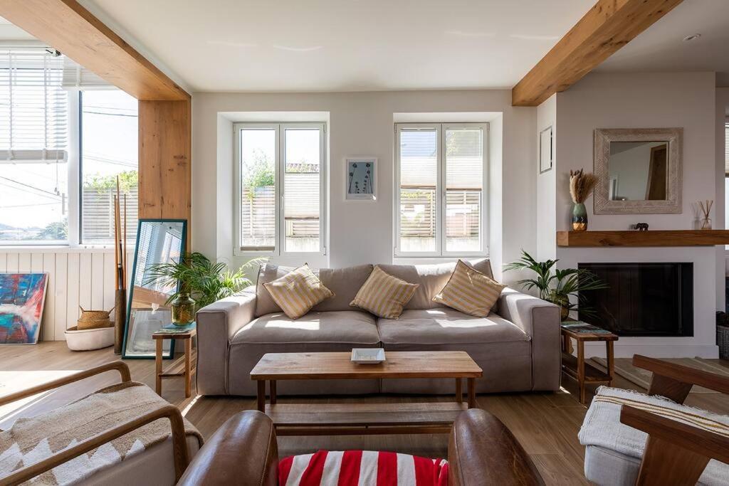 Beautiful Beach House In Front Of The Ocean Biarritz Buitenkant foto