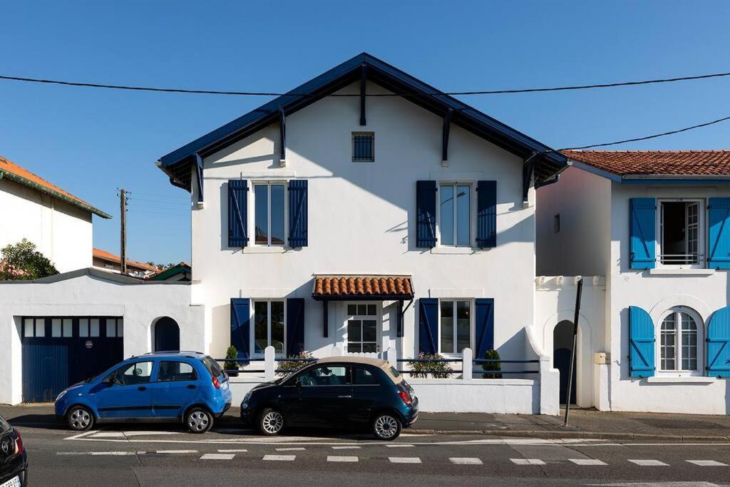 Beautiful Beach House In Front Of The Ocean Biarritz Buitenkant foto